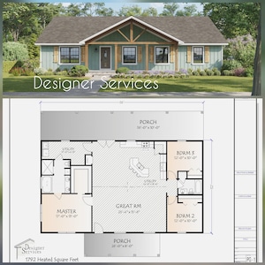 Cedar Home Plan, 1792 Square Feet