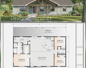 Cedar Home Plan, 1792 Square Feet