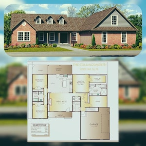 Collingsworth House Plan, 2095 Square Feet