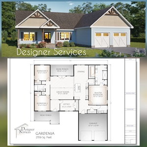 Gardenia Home Plan, 2156 Square Feet