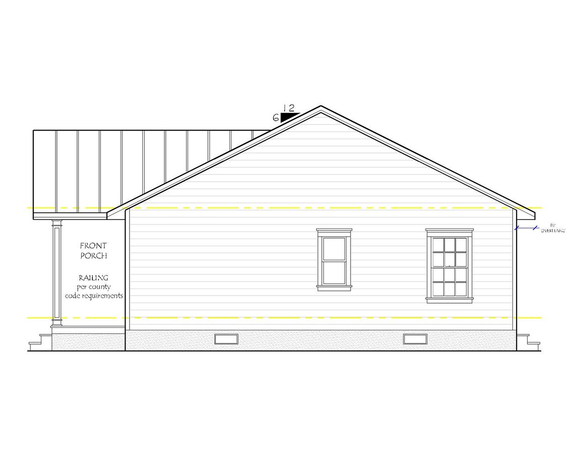 Willow Lane House Plan 1664 Square Feet Gable Roof Option Etsy