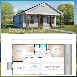 Putnam Haus Plan, 920 m²