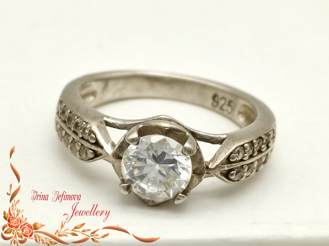 vintage silver 925 リング 925 Sterling Silver Antique 1939 Jennins Jasper Bowling