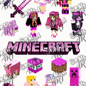 MINECRAFT - SET MÄDCHEN