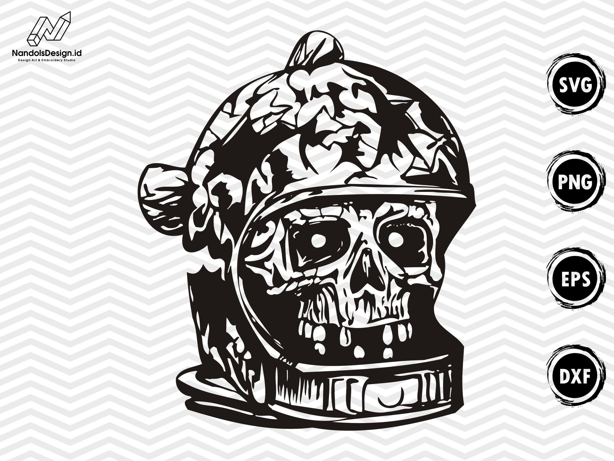 Skull 031 SVG Files for Cricut Skull 031 Vector Images | Etsy