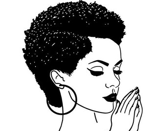 Free Free 259 Svg Black Woman Praying Images Free SVG PNG EPS DXF File