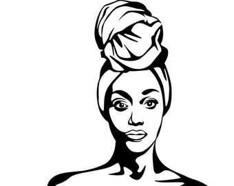 Download Head wrap svg | Etsy