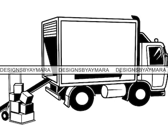 Free Free 328 Box Truck Svg SVG PNG EPS DXF File