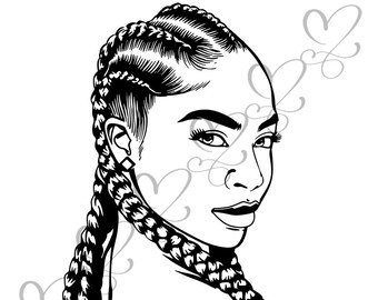 Download Braids svg | Etsy