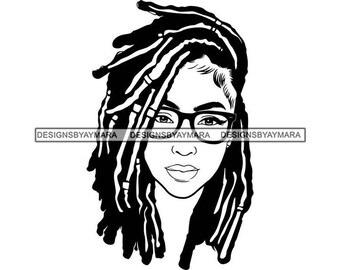 Dreadlocks Svg Etsy