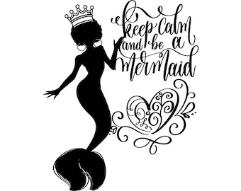 Free Free African American Mermaid Svg 292 SVG PNG EPS DXF File