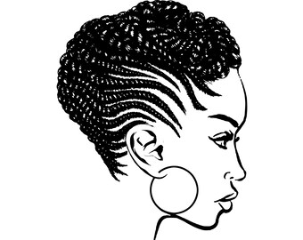 Download Black woman svg | Etsy