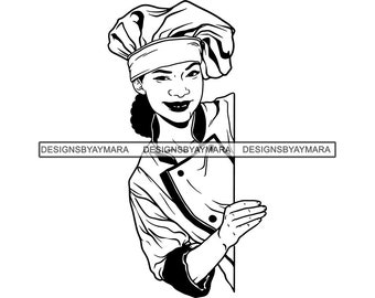 Download African Woman Cooking Svg Etsy