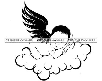 Download Angel Boy Svg Etsy