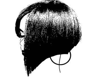Bob hairstyle  Etsy