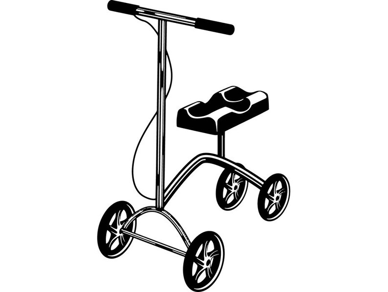 Knee Scooter Medical Supplies Equipment Orthopedic Healthcare Etsy