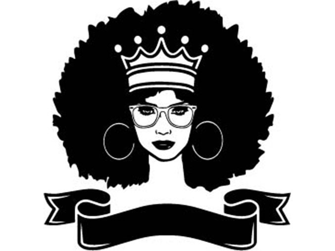 Download Afro Woman svg Princess Queen Afro Hair Beautiful African ...