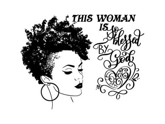 Woman Power Life Grateful God Quotes Nubian Princess Queen Etsy