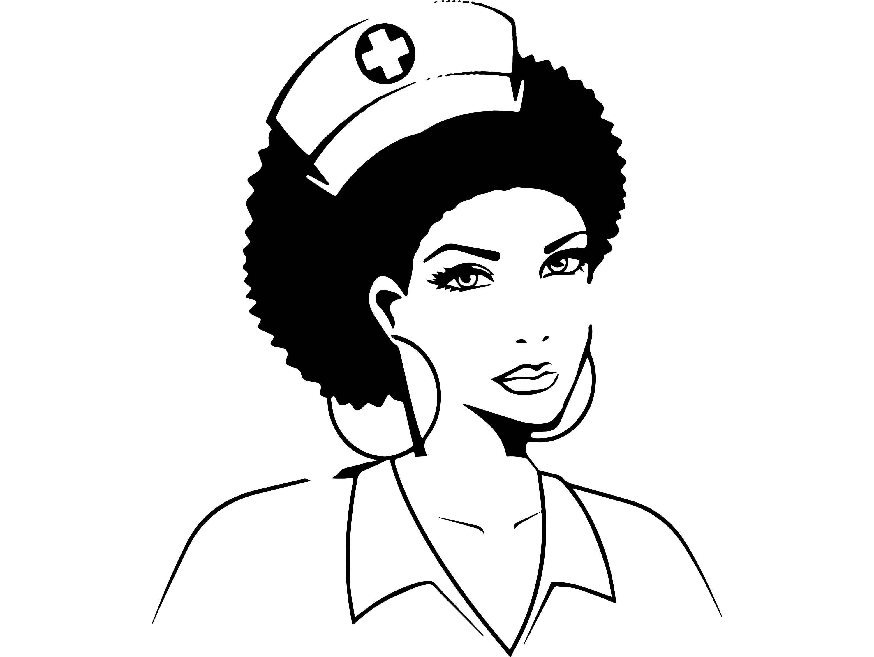 Free Free African American Nurse Svg 15 SVG PNG EPS DXF File