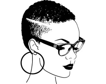 Download Black woman svg | Etsy