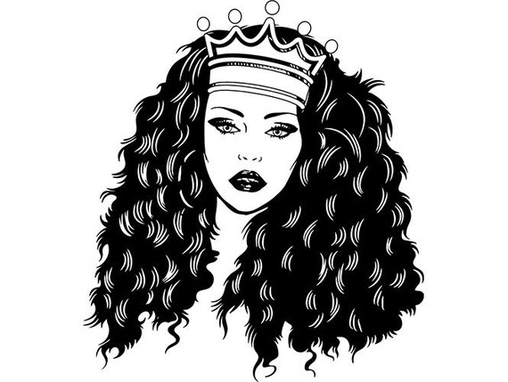 Download Women Sexy Latina Queen Nubian Princess Waves Hair Beautiful | Etsy