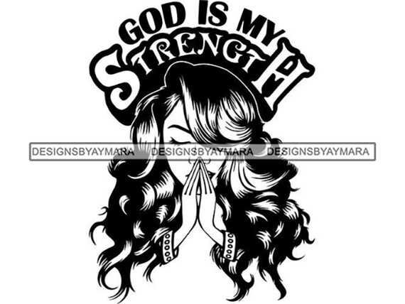 Download Latina Woman Praying God Religion Nubian Diva Princess Queen Etsy