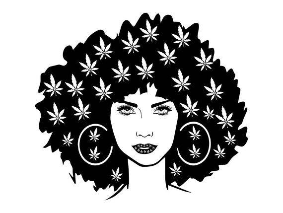 Download Afro Woman Blunt Weed Cannabis Medical Marijuana Pot Stone ...