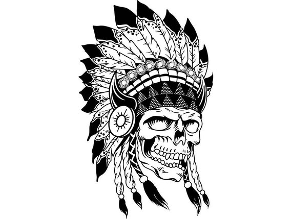 Cherokee Warrior Tattoo Designs - Traditional Cherokee Indian Warrior ...
