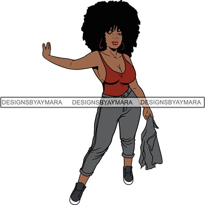 Download Afro Latina Woman SVG Goddess Queen Melanin Popping Nubian ...