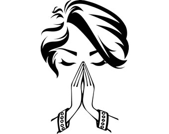 Free Free 290 Svg Black Woman Praying Images Free SVG PNG EPS DXF File