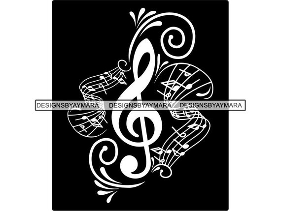 Music Note Musical Song Symbol Melody Tune Chord Composition Etsy