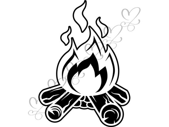 Vector Campfire Clipart Free