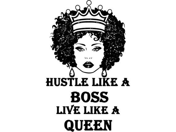 Women Queen Afro Latina Quotes Princess Natural Hair Etsy