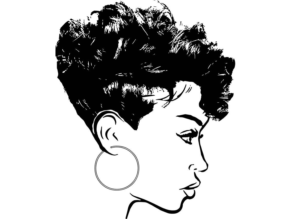 Download Afro Woman svg Princess Queen Afro Hair Beautiful African ...