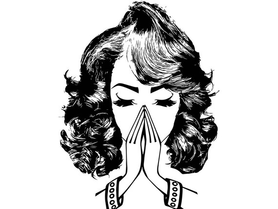 Download Black Women Praying Nubian Princess Queen Afro Hair ...