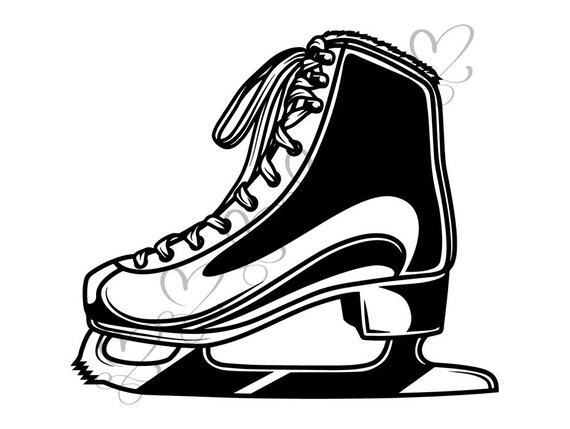 Ice Skate Sports Footwear Shoe Ice Skating Winter Blade Etsy