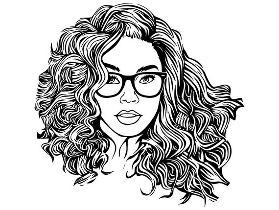 Download Free Afro Woman Svg Nubian Queen Diva Afro Hair Beautiful African Etsy SVG Cut Files