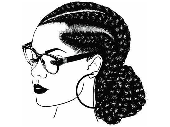 Download Afro Woman SVG Princess Queen Braids Hair Beautiful African | Etsy