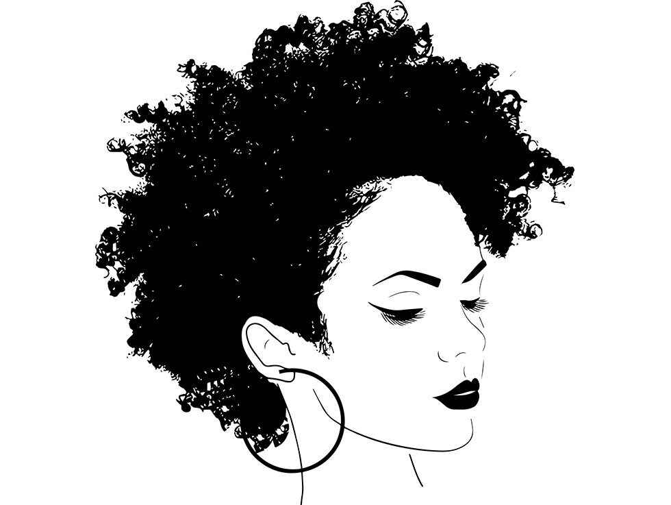 Download Afro Woman svg Princess Queen Afro Hair Beautiful African | Etsy