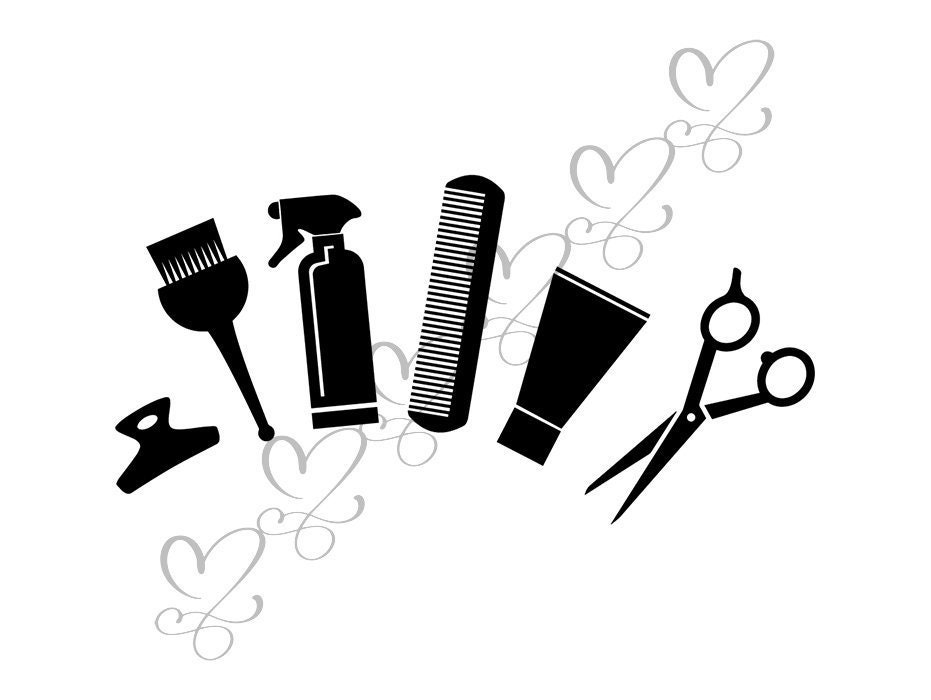 Картинки ножницы и расческа парикмахерская