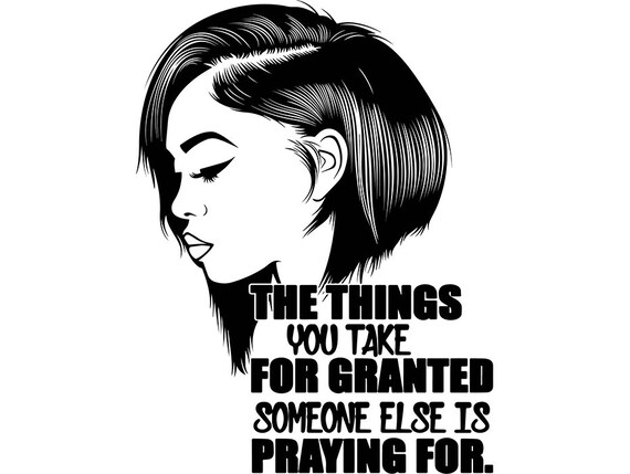 Afro Womanlife Quotes Nubian Princess Queen Short Hair African Etsy