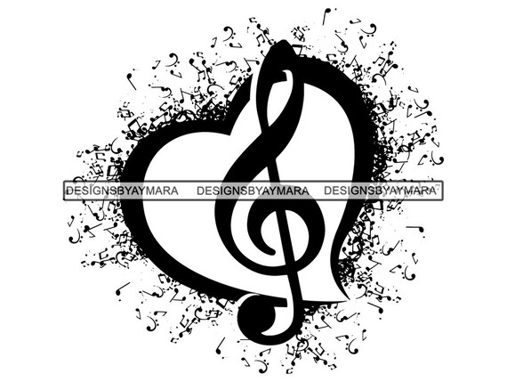 Music Note Musical Song Symbol Melody Tune Chord Composition Etsy