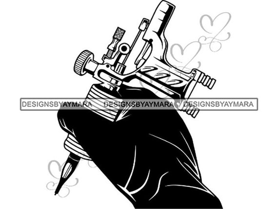 Machinery Tattoo Tattooing Machine Alternative Lifestyle Art Etsy