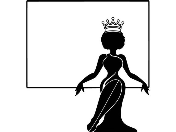 Download Black Queen Power Woman Nubian Princess Warrior Crown Afro ...