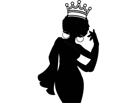 Free Free 137 Black Woman Crown Svg SVG PNG EPS DXF File