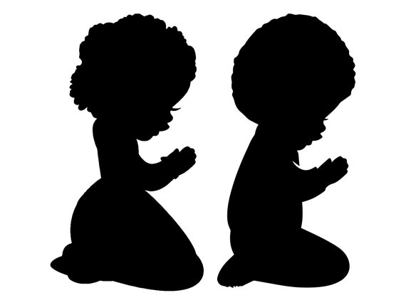 Afro Little Girl Boy Afro Hair Style Ethnicity  Etsy