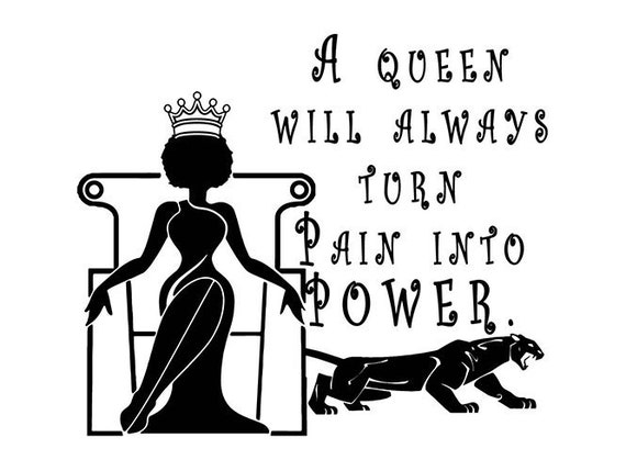 Download Black Woman Power Life Quotes Nubian Princess Queen Afro ...
