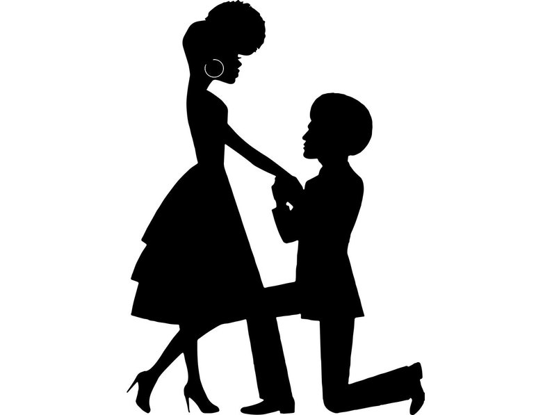 Download Black Couple Proposal Love Queen King Afro Beautiful ...