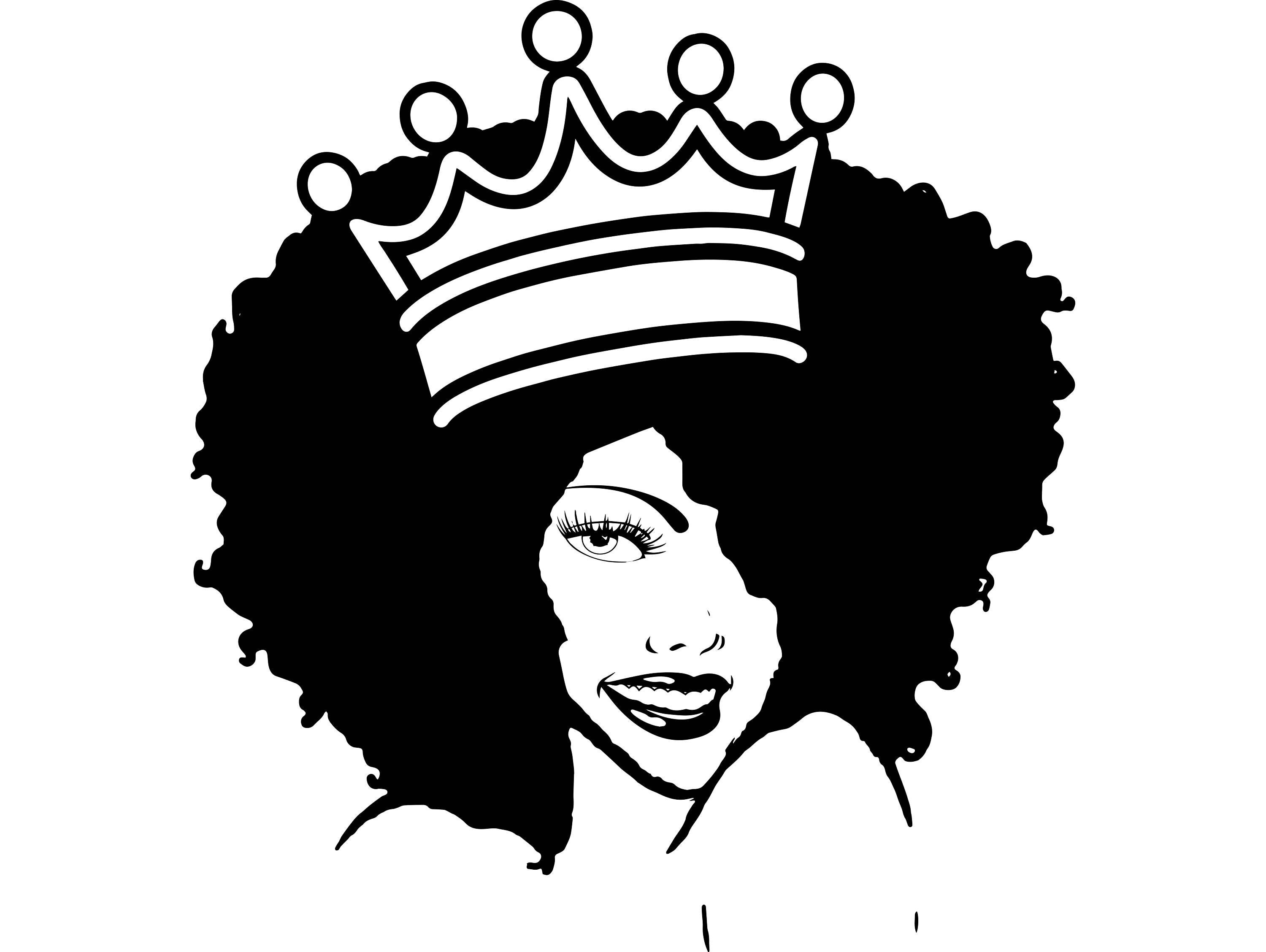 Free Free African American Queen Svg 890 SVG PNG EPS DXF File