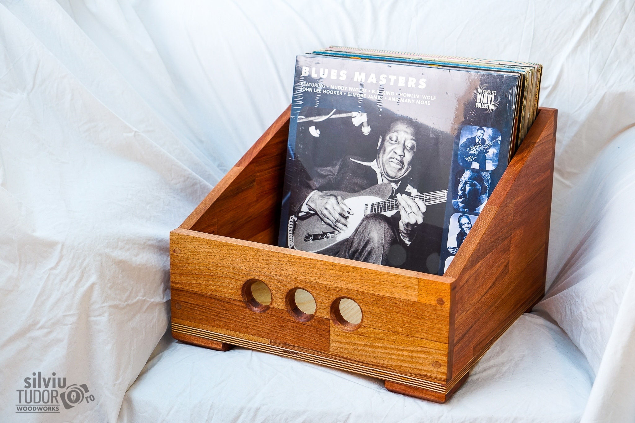 Caja para discos LP´s Music Hole - Tienda de mueble para discos de vinilo